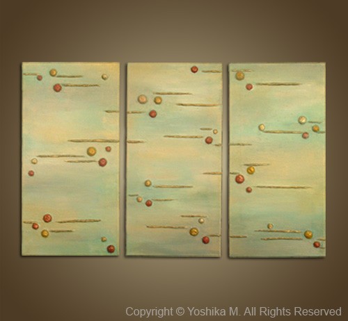 Euphoria -3D Relief Wall Art -Metallic Gold