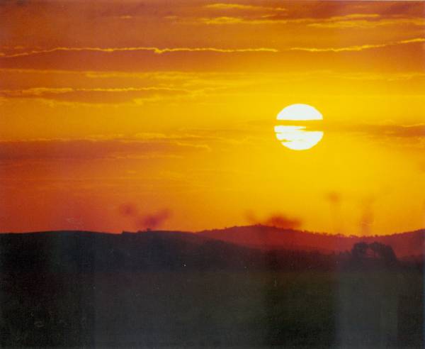 sun set 
