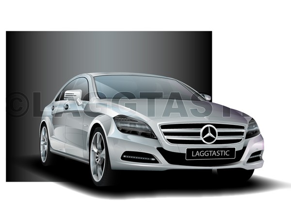 Mercedes CLS Illustration
