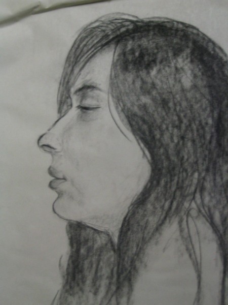 profile of woman