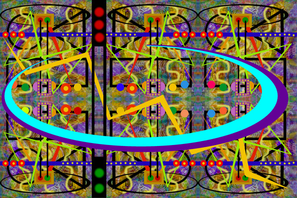 Switches III Abstract Print
