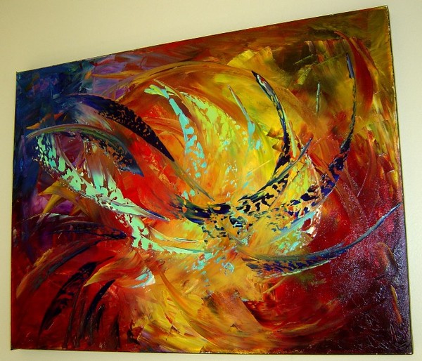 Original oil painting by Eugenia Abramson