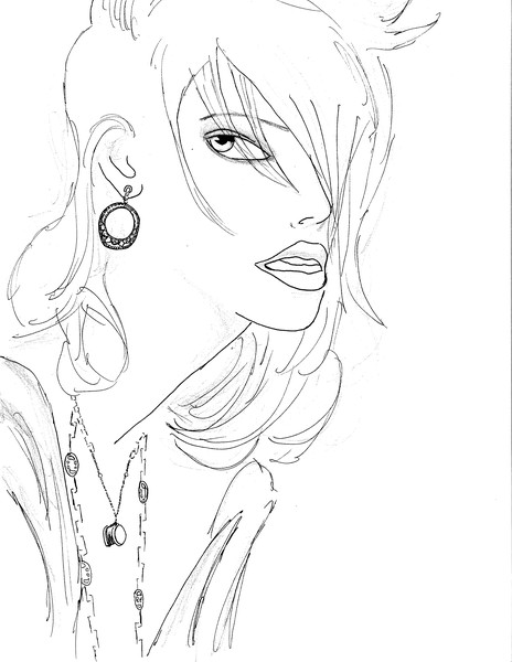 Fashion head