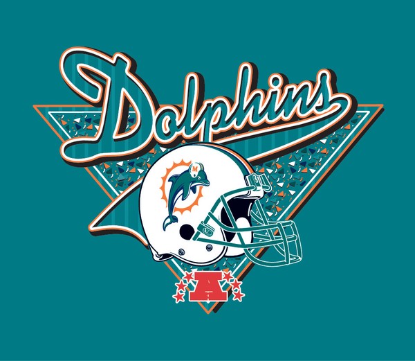 Triangle Script (for kids), Miami Dolphins