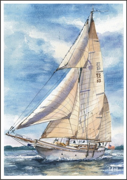 Traditional ketch