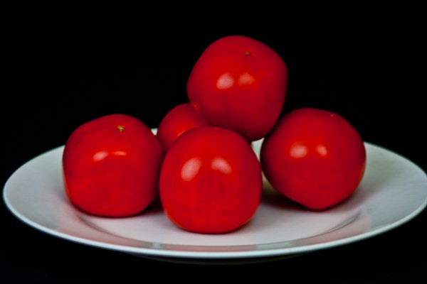 Tomatos on a Plate