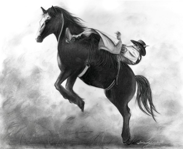 Bareback Rider By Amber Kennady 