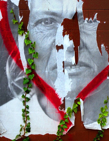 Peeling portrait