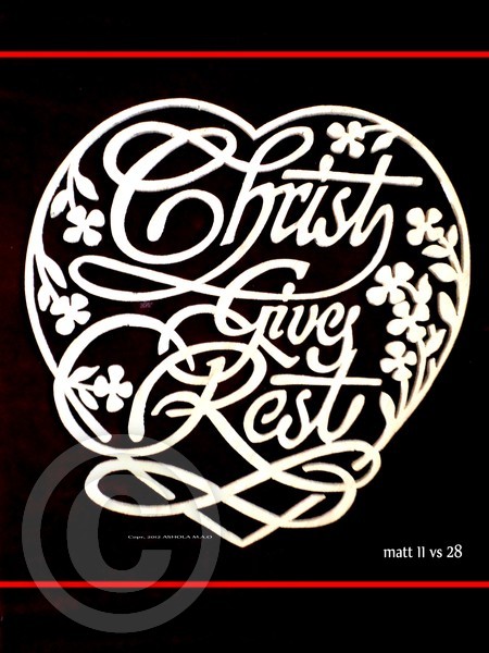 Christ Gives Rest