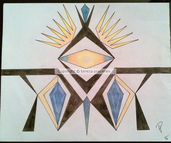 Eye and Diamonds.