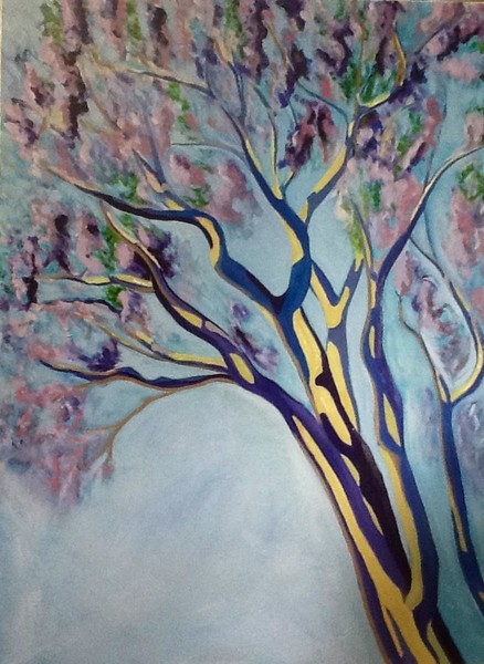 Purple tree 2