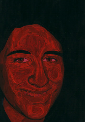Self-portrait (acrylic)