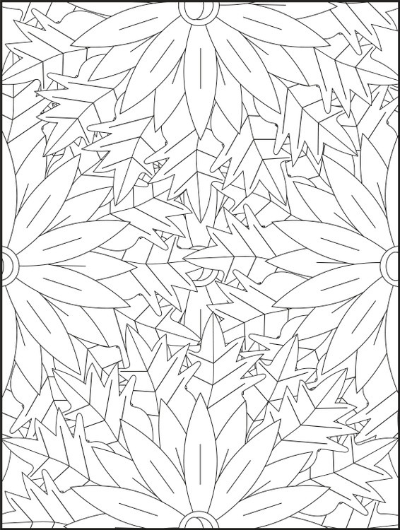 Abstract Coloring Pages 52