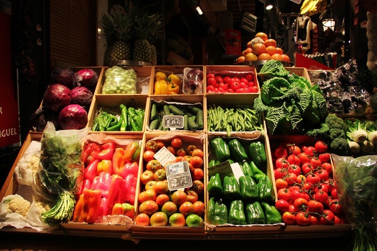 Mercado en Madrid