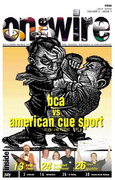 On The Wire-July Magazine Cover