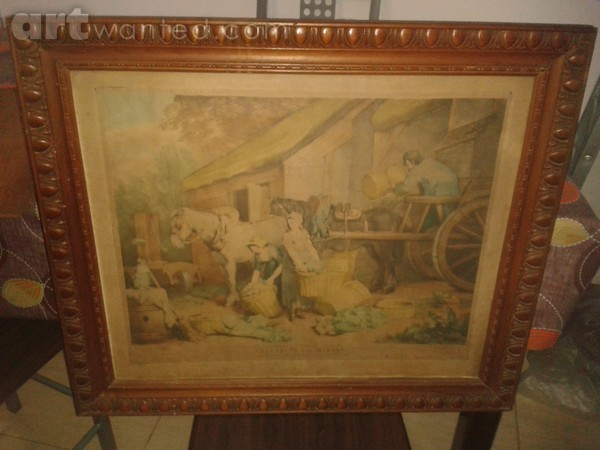 Preparing for Market by Francis Wheatley R.A.