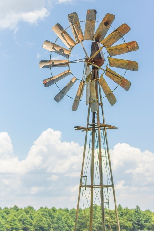 Rusty Windmill