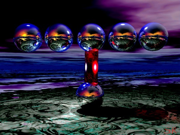 Through a glass... darkly