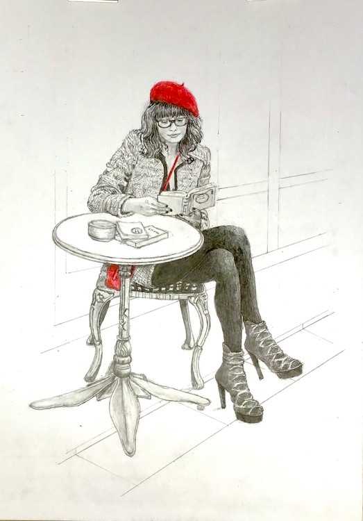 Girl in the Red Beret