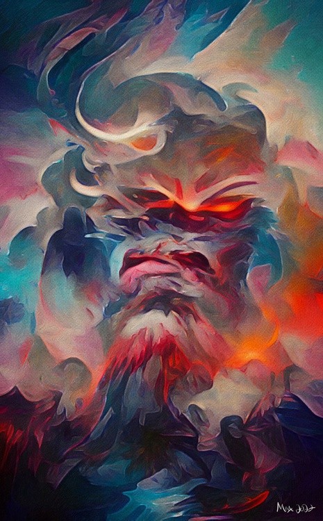 Angry God