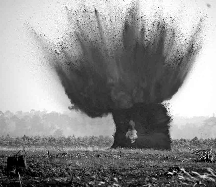 Bomb disposal in Cambodia