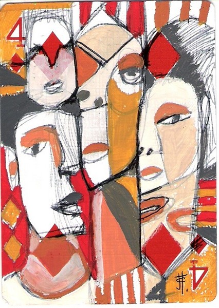 4 of Diamonds - SOLD