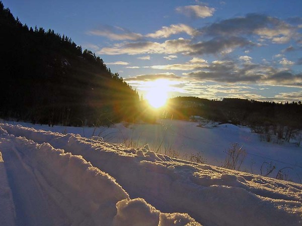 Ski path