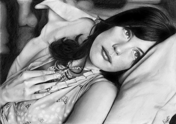 Liv Tyler -- my best drawing...