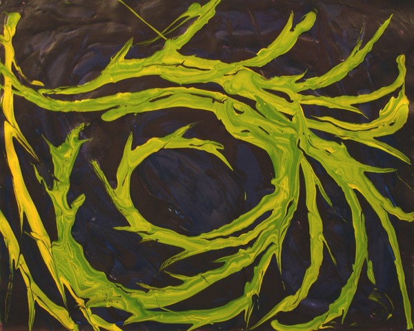 Vine of life FingerPainting