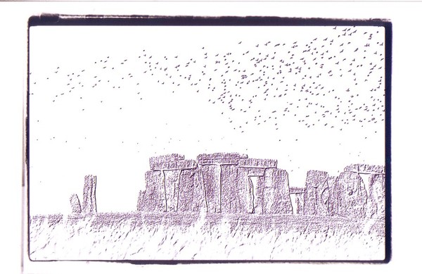 Stone Henge and the birds in retrospect