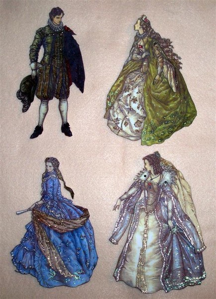 Arthur Rackham Paper Art Dolls