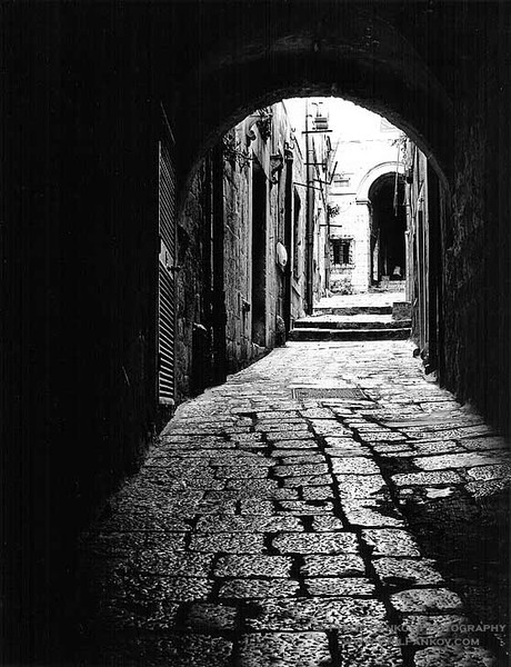Old town, old walk. Dubrovnik, Croatia