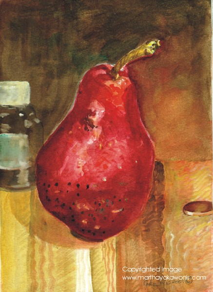 Pear Still Life