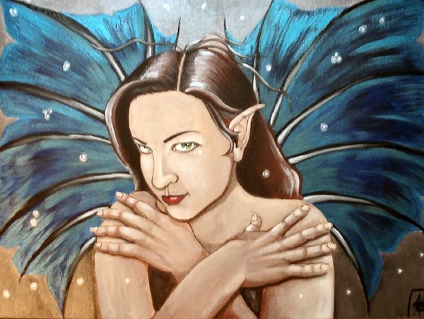 Self Portrait of the artist as a fairy