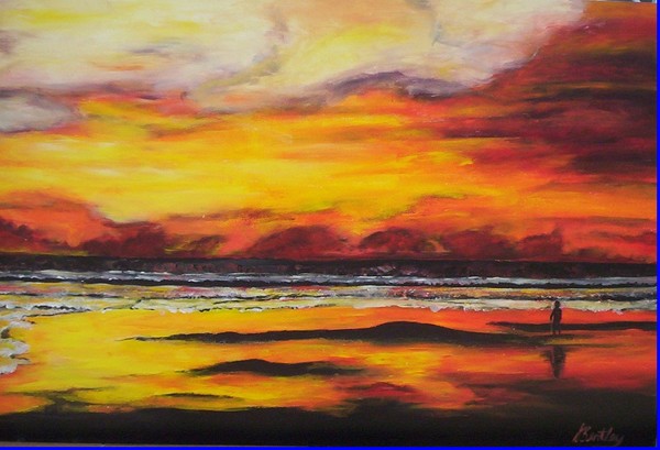 Solitary Sunset