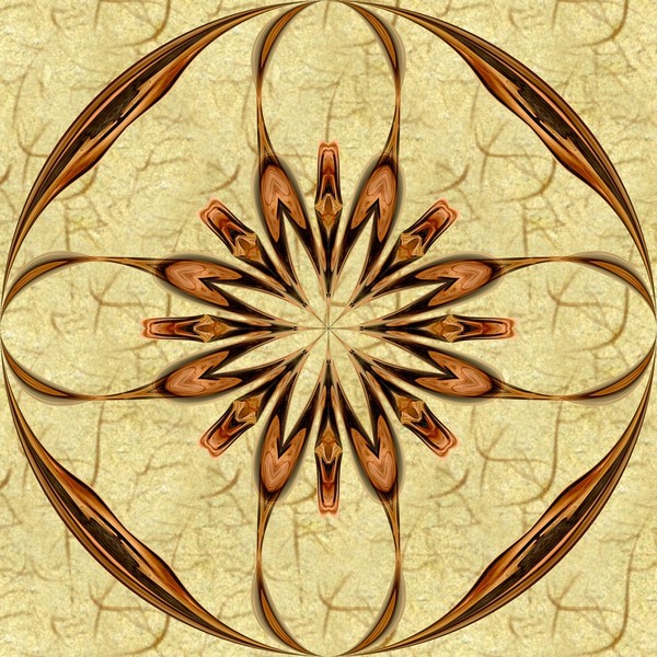 Copper Toned Kaleidoscope (Two)