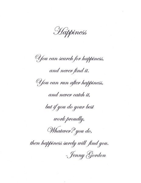 HAPPINESS