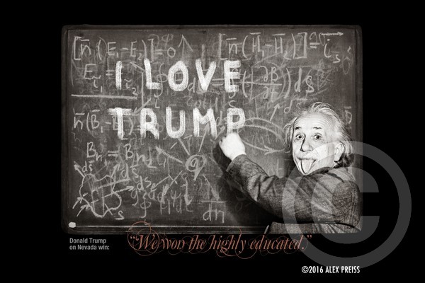 Trump: “We won the highly educated.”