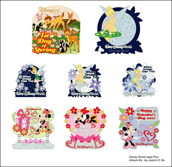 Disney World Pins