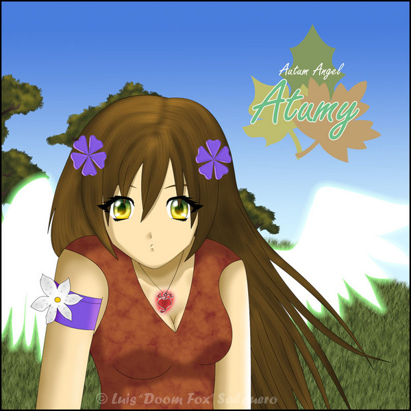 Atumy, the Autumn Angel.