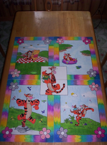 Tigger Mural All Together