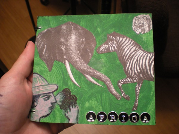 Susan's African Travel Diary Front