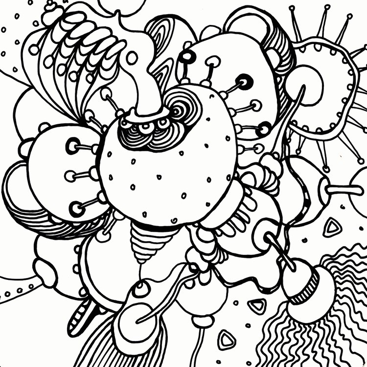 This is my Redbubble design FLUID