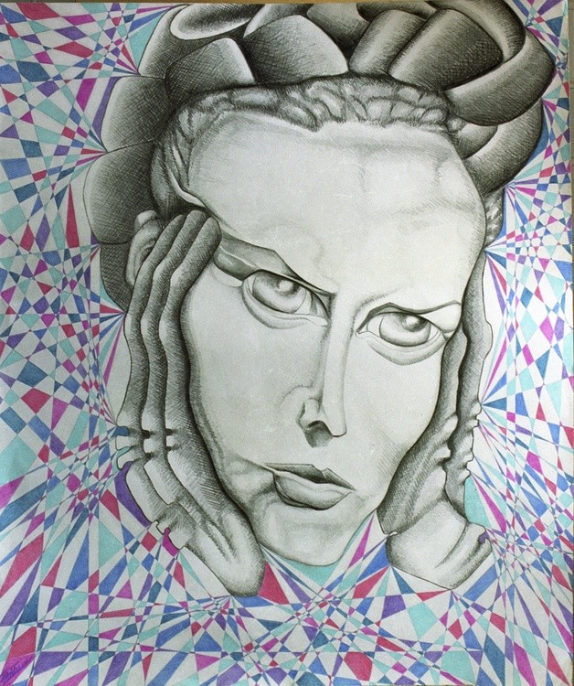 Nicole Kidman's portrait from  The Portrait of a Lady