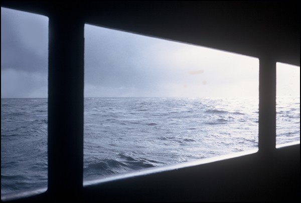 Atlantic Ocean in April on the RMS Titanic Route