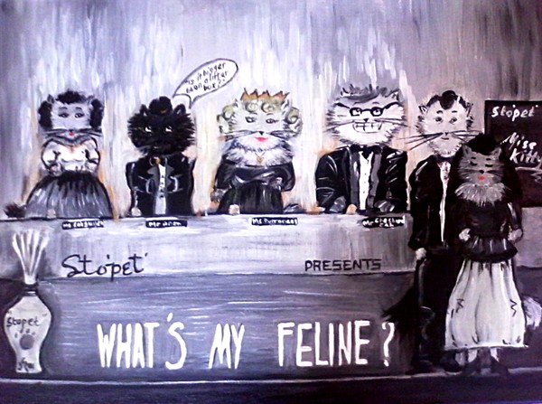 What's My Feline?( 50s TV show What's My Line USA)
