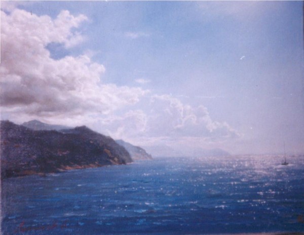The Sunny Day By  the Sea