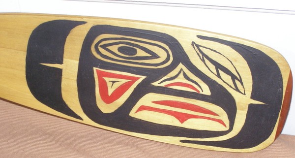Painted Wooden Paddle