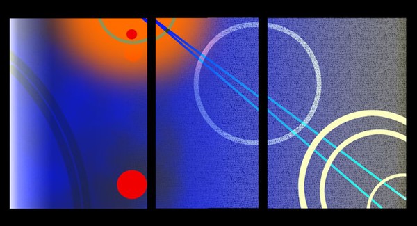 Peculiar Gravity Triptych