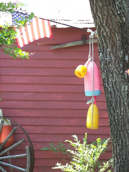 Bouys on the Shed